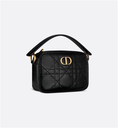 Small Dior Caro Top Handle Camera Bag